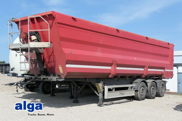 Fliegl DHKA 350, Stahl, 60m³, Luft-Lift, Schrottmulde - Самосвал полуремарке: снимка 1 Fliegl DHKA 350, Stahl, 60m³, Luft-Lift, Schrottmulde - Самосвал полуремарке: снимка 1