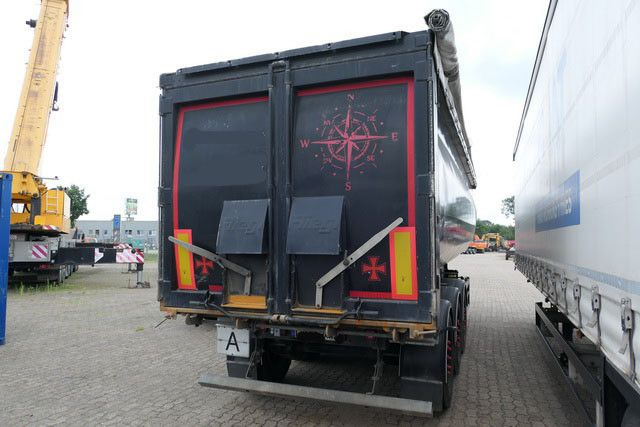 Fliegl DHKS 390, Stahl, 50m³, Schrottmulde, TOP-Zustand - Самосвал полуремарке: снимка 5 Fliegl DHKS 390, Stahl, 50m³, Schrottmulde, TOP-Zustand - Самосвал полуремарке: снимка 5