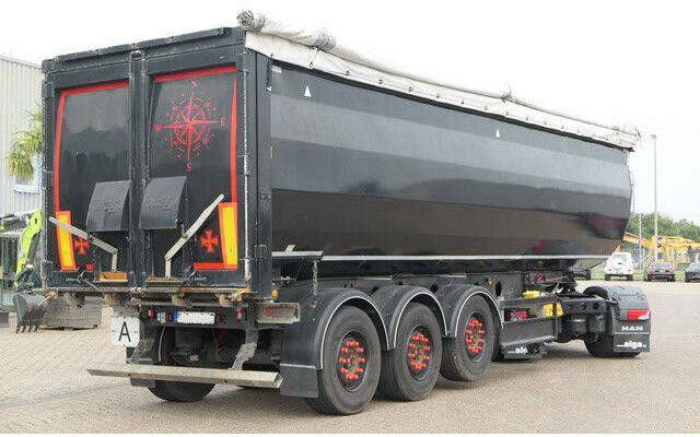 Fliegl DHKS 390, Stahl, 50m³, Schrottmulde, TOP-Zustand - Самосвал полуремарке: снимка 5 Fliegl DHKS 390, Stahl, 50m³, Schrottmulde, TOP-Zustand - Самосвал полуремарке: снимка 5