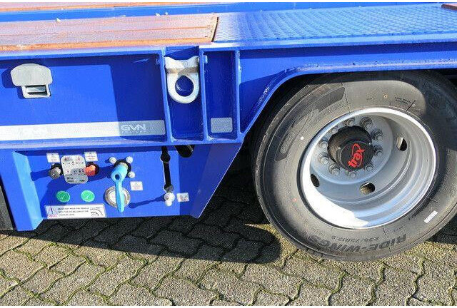 Нови Нискорамна площадка полуремарке GVN 4GVN, Verbreiterbar, hydr. Rampen, Lift-Lenk: снимка 11