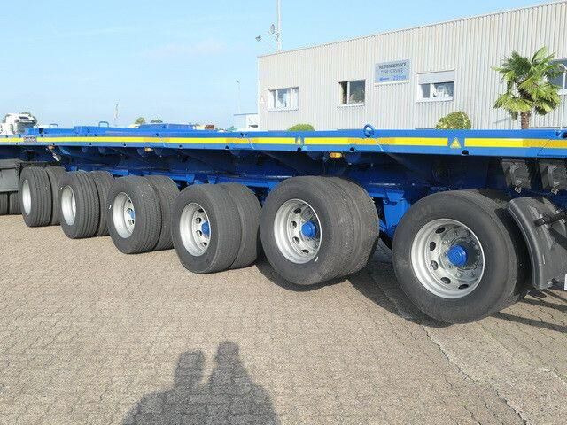 Goldhofer SPZ-DH8-83/80, 8-Achser, 14to. Achsen, Gelenkt - Нискорамна площадка полуремарке: снимка 3 Goldhofer SPZ-DH8-83/80, 8-Achser, 14to. Achsen, Gelenkt - Нискорамна площадка полуремарке: снимка 3