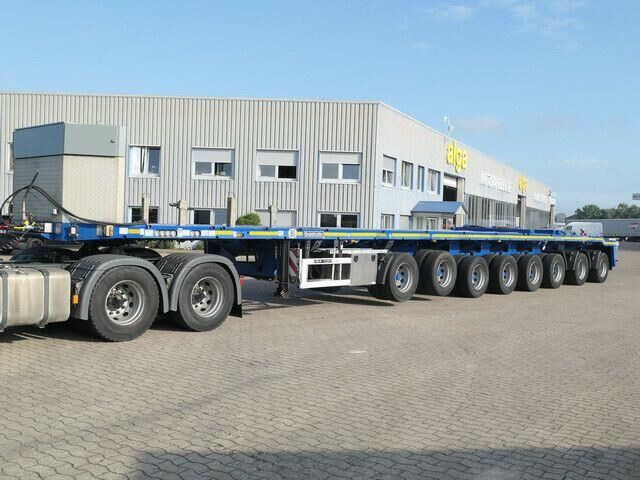 Goldhofer SPZ-DH8-83/80, 8-Achser, 14to. Achsen, Gelenkt - Нискорамна площадка полуремарке: снимка 4 Goldhofer SPZ-DH8-83/80, 8-Achser, 14to. Achsen, Gelenkt - Нискорамна площадка полуремарке: снимка 4