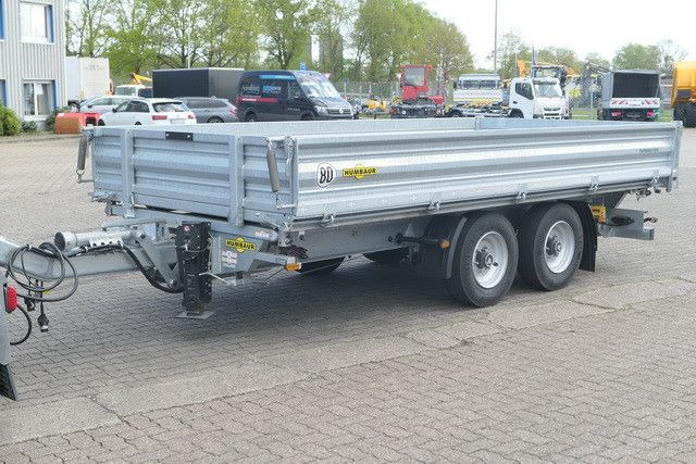 Нови Самосвал ремарке Humbaur HTK 135024 L, Tieflader, Rampen, Verzinkt, 13to.: снимка 8