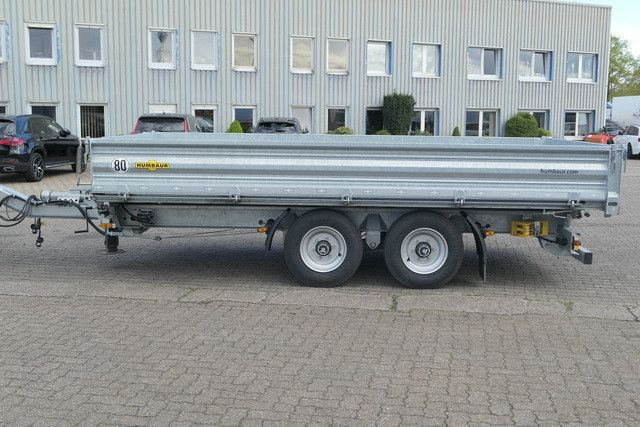 Нови Самосвал ремарке Humbaur HTK 135024 L, Tieflader, Rampen, Verzinkt, 13to.: снимка 7