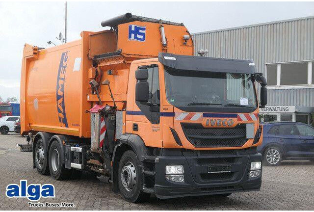 Iveco AD260SY/PS, Terberg, Seitenlader, 30m³, 140tkm - Боклукчийска кола: снимка 1 Iveco AD260SY/PS, Terberg, Seitenlader, 30m³, 140tkm - Боклукчийска кола: снимка 1