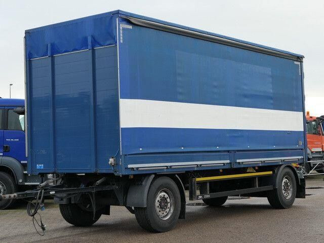 Kögel AW 18, Bordwände, Türen, Gardine, SAF, Edscha - Брезентово ремарке: снимка 2 Kögel AW 18, Bordwände, Türen, Gardine, SAF, Edscha - Брезентово ремарке: снимка 2