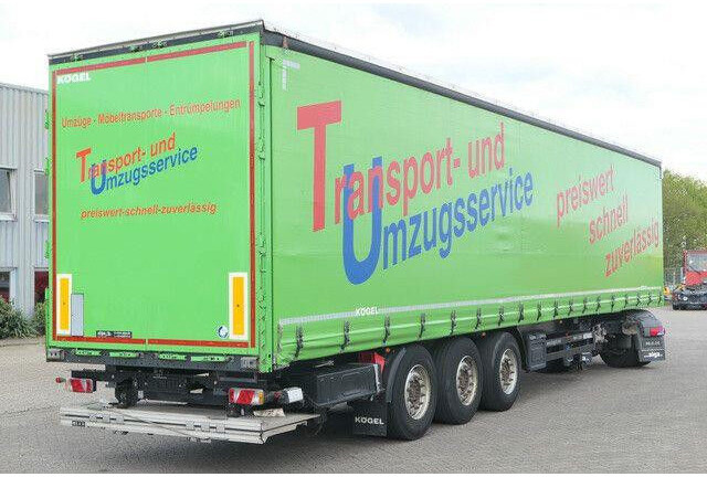 Kögel S24-1, Edscha, LBW, Luft-Lift, Schiebeplane, TOP - Брезентово полуремарке: снимка 4 Kögel S24-1, Edscha, LBW, Luft-Lift, Schiebeplane, TOP - Брезентово полуремарке: снимка 4