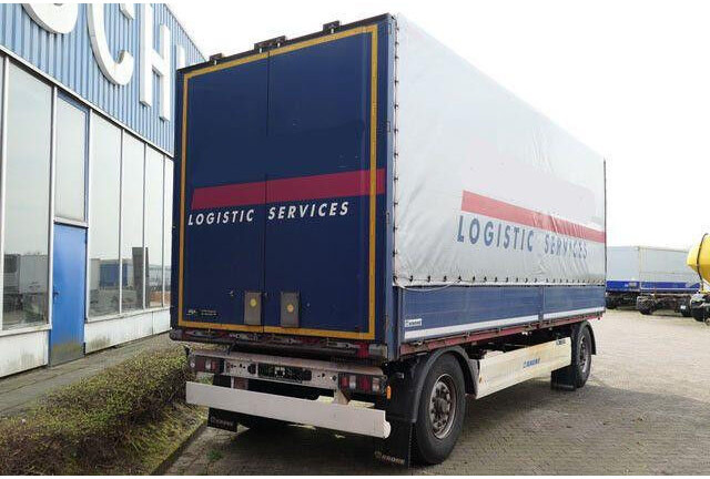 Krone AZ, Bordwände, BPW, 7.300mm lang, Luftfederung - Брезентово ремарке: снимка 4 Krone AZ, Bordwände, BPW, 7.300mm lang, Luftfederung - Брезентово ремарке: снимка 4