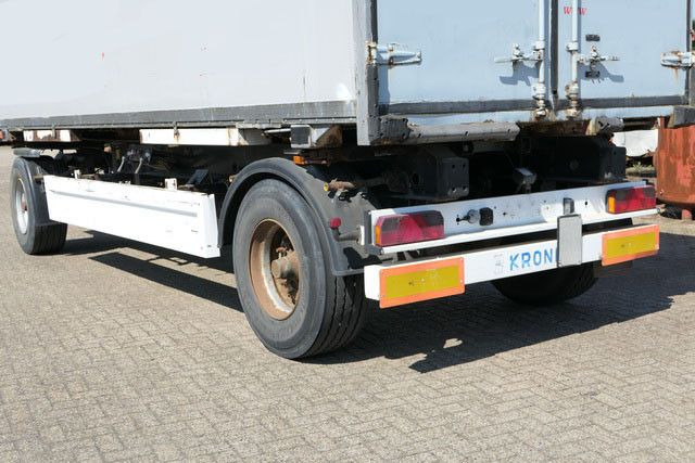 Krone AZW 18, BDF, 20FußContainer, BPW, Luftfederung - Контейнеровоз/ Сменна каросерия ремарке: снимка 5 Krone AZW 18, BDF, 20FußContainer, BPW, Luftfederung - Контейнеровоз/ Сменна каросерия ремарке: снимка 5