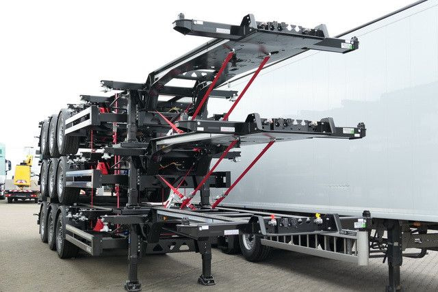 Krone S24-2/40 Fuß Container/ADR/10x auf Lager! - Контейнеровоз/ Сменна каросерия полуремарке: снимка 3 Krone S24-2/40 Fuß Container/ADR/10x auf Lager! - Контейнеровоз/ Сменна каросерия полуремарке: снимка 3