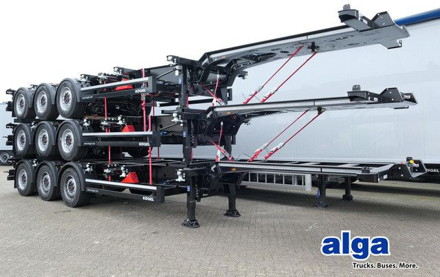 Krone S24-2/40 Fuß Container/ADR/Vermietung möglich! - Контейнеровоз/ Сменна каросерия полуремарке: снимка 1 Krone S24-2/40 Fuß Container/ADR/Vermietung möglich! - Контейнеровоз/ Сменна каросерия полуремарке: снимка 1