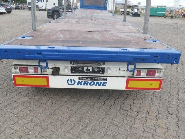 Krone SD, Containerverschlüsse, Luft-Lift, BPW, Rungen - Бордово полуремарке/ Платформа: снимка 5 Krone SD, Containerverschlüsse, Luft-Lift, BPW, Rungen - Бордово полуремарке/ Платформа: снимка 5