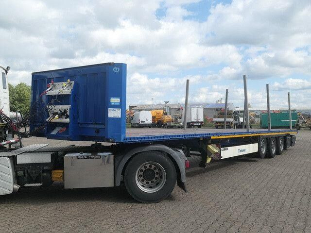 Krone SD, Containerverschlüsse, Luft-Lift, BPW, Rungen - Бордово полуремарке/ Платформа: снимка 2 Krone SD, Containerverschlüsse, Luft-Lift, BPW, Rungen - Бордово полуремарке/ Платформа: снимка 2