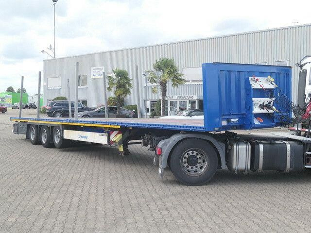 Krone SD, Containerverschlüsse, Luft-Lift, BPW, Rungen - Бордово полуремарке/ Платформа: снимка 3 Krone SD, Containerverschlüsse, Luft-Lift, BPW, Rungen - Бордово полуремарке/ Платформа: снимка 3