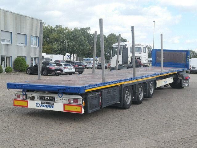 Krone SD, Containerverschlüsse, Luft-Lift, BPW, Rungen - Бордово полуремарке/ Платформа: снимка 4 Krone SD, Containerverschlüsse, Luft-Lift, BPW, Rungen - Бордово полуремарке/ Платформа: снимка 4
