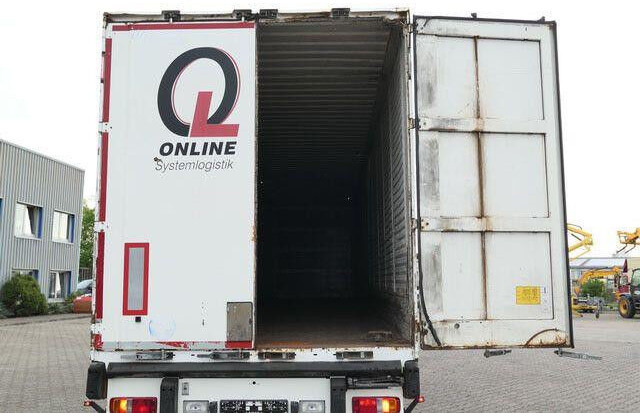 Krone SD, Schlüssellochblech, Luft-Lift, SAF-Achsen - Затворена каросерия полуремарке: снимка 5 Krone SD, Schlüssellochblech, Luft-Lift, SAF-Achsen - Затворена каросерия полуремарке: снимка 5