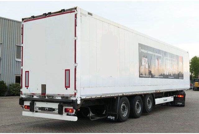 Krone SD, Schlüssellochblech, Luft-Lift, SAF-Achsen - Затворена каросерия полуремарке: снимка 2 Krone SD, Schlüssellochblech, Luft-Lift, SAF-Achsen - Затворена каросерия полуремарке: снимка 2