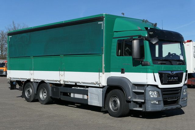 MAN 26.420 TGS LL 6x2, Intarder, LBW 2.5to., Gelenkt - Камион фургон: снимка 5 MAN 26.420 TGS LL 6x2, Intarder, LBW 2.5to., Gelenkt - Камион фургон: снимка 5