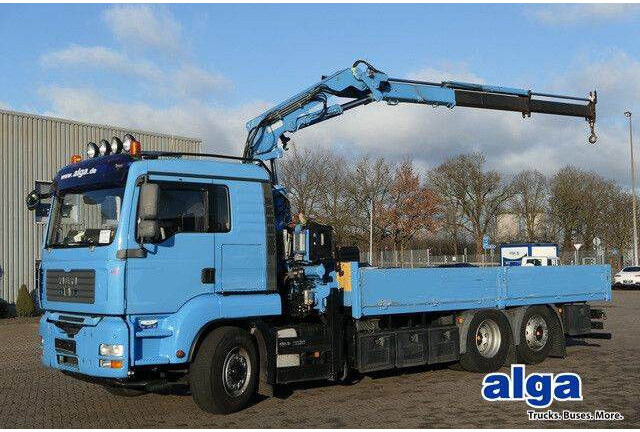MAN 26.440 6x4H-2 BL TGA, Terex-Atlas 165.5, Funk - Бордови камион: снимка 1 MAN 26.440 6x4H-2 BL TGA, Terex-Atlas 165.5, Funk - Бордови камион: снимка 1