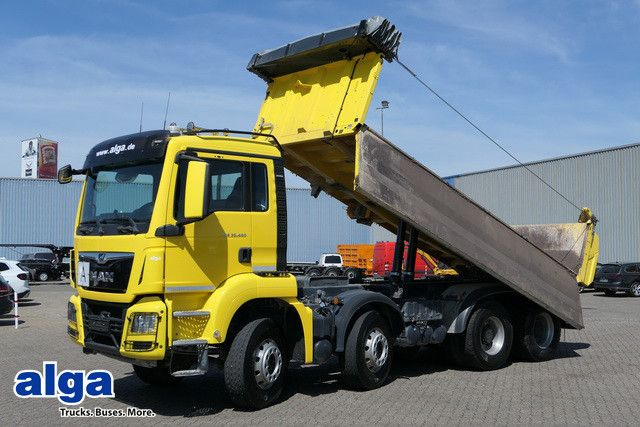 MAN 35.460 TGS BB 8x4, Meiller, Bordmatik, Intarder - Самосвал камион: снимка 1 MAN 35.460 TGS BB 8x4, Meiller, Bordmatik, Intarder - Самосвал камион: снимка 1