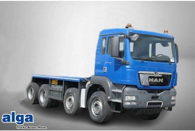MAN 41.480 TGS BB-WW 8x4, gr. Federpaket, 38tkm, AC - Шаси кабина: снимка 1 MAN 41.480 TGS BB-WW 8x4, gr. Federpaket, 38tkm, AC - Шаси кабина: снимка 1