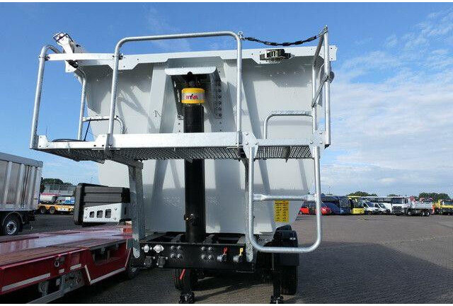 Mega MNW, Stahl, 25m³, Luft-Lift, anliegende Klappe - Самосвал полуремарке: снимка 2 Mega MNW, Stahl, 25m³, Luft-Lift, anliegende Klappe - Самосвал полуремарке: снимка 2