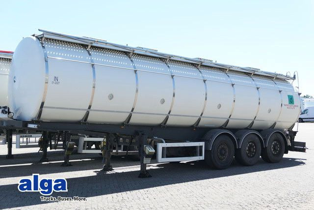 Menci SA 105/Lebensmittel Tank 32 cbm./Liftachse - Полуремарке цистерна: снимка 1 Menci SA 105/Lebensmittel Tank 32 cbm./Liftachse - Полуремарке цистерна: снимка 1