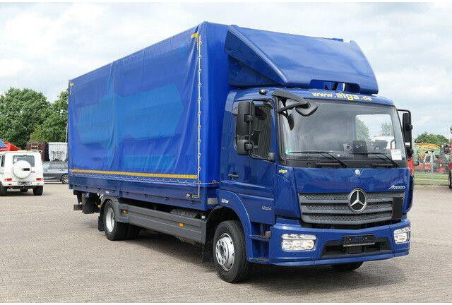 Mercedes-Benz 1224 L Atego 4x2, 7.200mm lang, AHK, LBW, Euro 6 - Камион с брезент: снимка 3 Mercedes-Benz 1224 L Atego 4x2, 7.200mm lang, AHK, LBW, Euro 6 - Камион с брезент: снимка 3