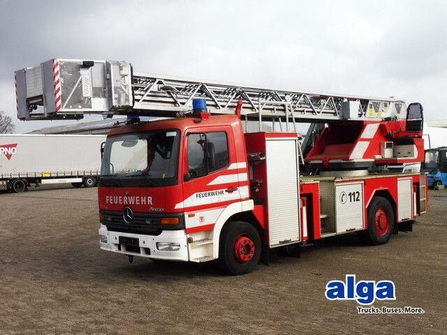 Mercedes-Benz 1528 ATEGO 4x2, Drehleiter DL23-12, Metz, 30m - Пожарна кола: снимка 1 Mercedes-Benz 1528 ATEGO 4x2, Drehleiter DL23-12, Metz, 30m - Пожарна кола: снимка 1