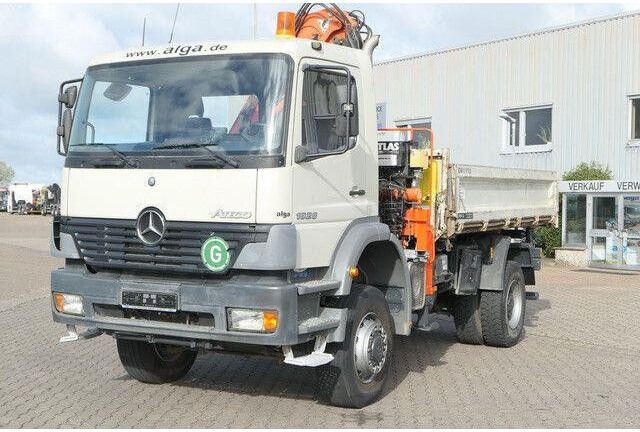 Mercedes-Benz 1828 Atego 4x4, Atlas AK 105.1, Funk, Hydr., AHK - Самосвал камион: снимка 4 Mercedes-Benz 1828 Atego 4x4, Atlas AK 105.1, Funk, Hydr., AHK - Самосвал камион: снимка 4