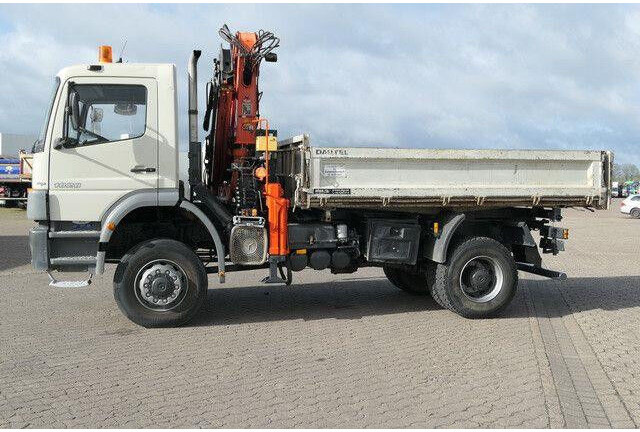 Mercedes-Benz 1828 Atego 4x4, Atlas AK 105.1, Funk, Hydr., AHK - Самосвал камион: снимка 5 Mercedes-Benz 1828 Atego 4x4, Atlas AK 105.1, Funk, Hydr., AHK - Самосвал камион: снимка 5