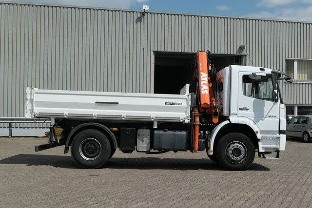 Mercedes-Benz 1829 K Axor, Atlas 116.3-A2L, AHK, Greifer,Klima - Самосвал камион, Камион с кран: снимка 2 Mercedes-Benz 1829 K Axor, Atlas 116.3-A2L, AHK, Greifer,Klima - Самосвал камион, Камион с кран: снимка 2