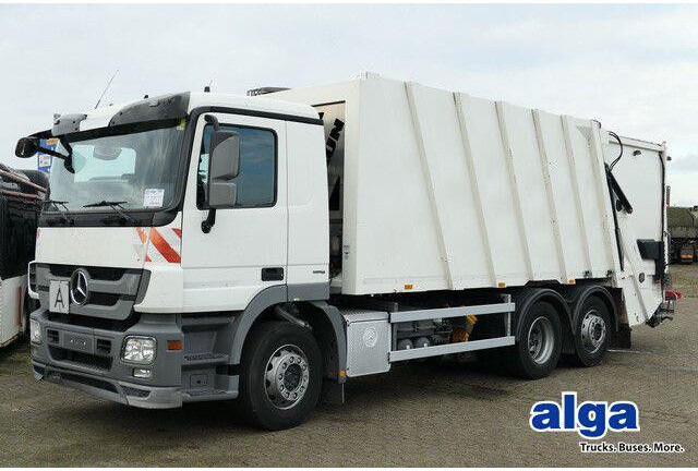 Mercedes-Benz 2532 L Actros 6x2, Faun, Variopress, Zöller, AC - Боклукчийска кола: снимка 1 Mercedes-Benz 2532 L Actros 6x2, Faun, Variopress, Zöller, AC - Боклукчийска кола: снимка 1