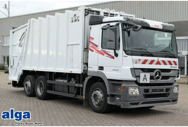 Mercedes-Benz 2532 L Actros 6x2, Medium X2EC23, Zöller 321 - Боклукчийска кола: снимка 1 Mercedes-Benz 2532 L Actros 6x2, Medium X2EC23, Zöller 321 - Боклукчийска кола: снимка 1