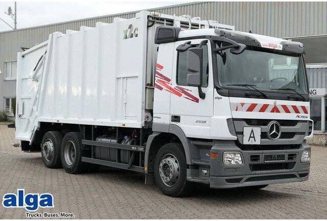 Mercedes-Benz 2532 L Actros 6x2, Medium X2EC23, Zöller 321 - Боклукчийска кола: снимка 1 Mercedes-Benz 2532 L Actros 6x2, Medium X2EC23, Zöller 321 - Боклукчийска кола: снимка 1