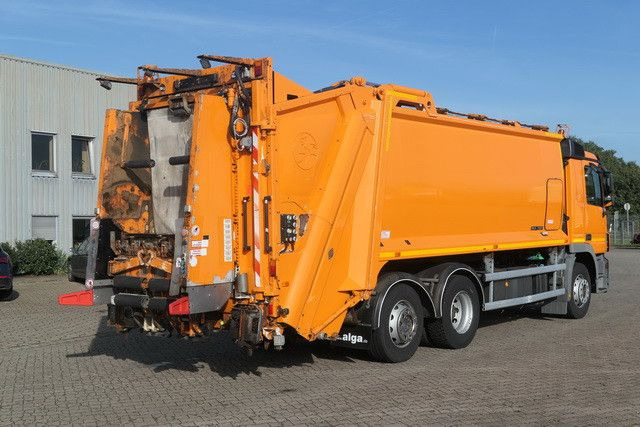 Боклукчийска кола Mercedes-Benz 2532 L Actros 6x2,Schörling, Terberg, Lenk-Lift: снимка 6