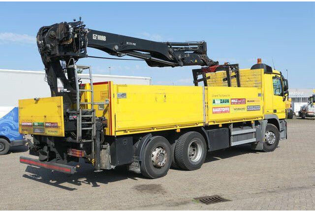 Mercedes-Benz 2536 Actros/MP3/HIAB 211DL/AHK/Klima - Бордови камион: снимка 5 Mercedes-Benz 2536 Actros/MP3/HIAB 211DL/AHK/Klima - Бордови камион: снимка 5