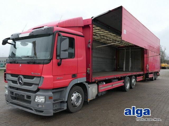 Mercedes-Benz 2541 L NR Actros 6x2, Schwenkwand, Klima, Lift - Камион фургон: снимка 1 Mercedes-Benz 2541 L NR Actros 6x2, Schwenkwand, Klima, Lift - Камион фургон: снимка 1