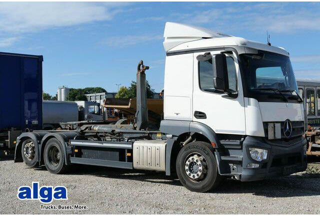 Mercedes-Benz 2543 L Actros 6x2, Meiller RK 21.70, Lenk-Lift - Мултилифт с кука камион: снимка 1 Mercedes-Benz 2543 L Actros 6x2, Meiller RK 21.70, Lenk-Lift - Мултилифт с кука камион: снимка 1