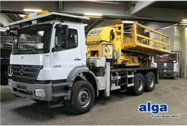 Mercedes-Benz 2628/AMV Arbeitshebebühne/Tunnel - Артикулираща платформа: снимка 1 Mercedes-Benz 2628/AMV Arbeitshebebühne/Tunnel - Артикулираща платформа: снимка 1