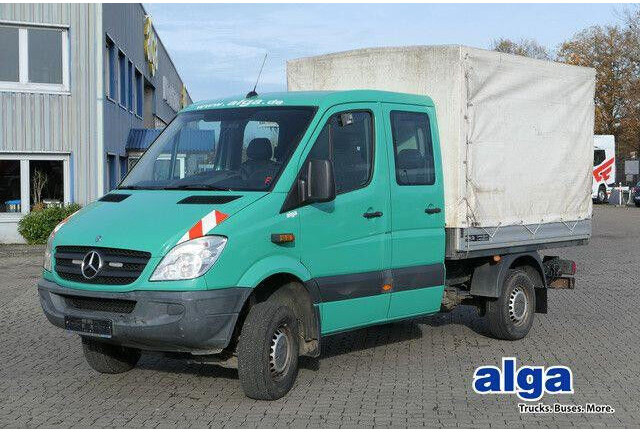 Mercedes-Benz 300-serie 313 CDI DOKA Sprinter 4x4, Allrad, AHK, 6 Sitze - Бордови бус, Бус с двойна кабина: снимка 1 Mercedes-Benz 300-serie 313 CDI DOKA Sprinter 4x4, Allrad, AHK, 6 Sitze - Бордови бус, Бус с двойна кабина: снимка 1