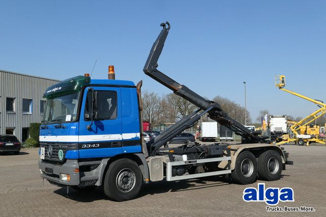 Mercedes-Benz 3343 Actros 6x4, Multilift LHS26056, Klima, AHK - Мултилифт с кука камион: снимка 1 Mercedes-Benz 3343 Actros 6x4, Multilift LHS26056, Klima, AHK - Мултилифт с кука камион: снимка 1