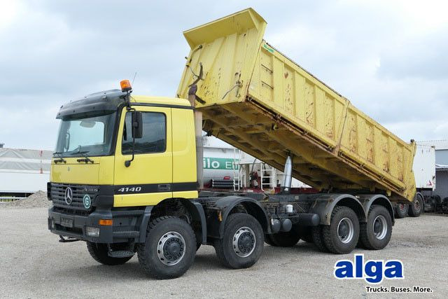 Mercedes-Benz 4140 AK Actros 8x8, Allrad, Meiller, 17m³ - Самосвал камион: снимка 1 Mercedes-Benz 4140 AK Actros 8x8, Allrad, Meiller, 17m³ - Самосвал камион: снимка 1