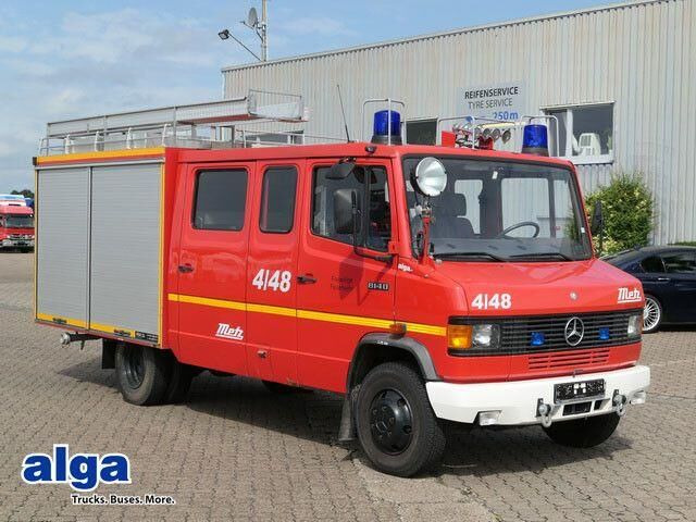 Mercedes-Benz 814 D/Feuerwehr/Metz/Wassertank/Pumpe - Пожарна кола: снимка 1 Mercedes-Benz 814 D/Feuerwehr/Metz/Wassertank/Pumpe - Пожарна кола: снимка 1