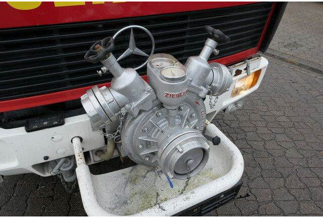 Пожарна кола Mercedes-Benz 814 F 4x2, Pumpe, DOKA, Feuerwehr, 26tkm: снимка 10