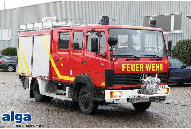Mercedes-Benz 814 F 4x2, Pumpe, DOKA, Feuerwehr, 26tkm - Пожарна кола: снимка 1 Mercedes-Benz 814 F 4x2, Pumpe, DOKA, Feuerwehr, 26tkm - Пожарна кола: снимка 1