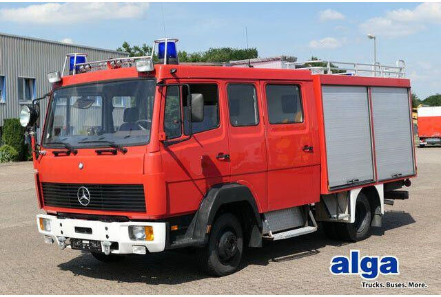 Mercedes-Benz 814 F/Feuerwehr/Pumpe/9 Sitze - Пожарна кола: снимка 1 Mercedes-Benz 814 F/Feuerwehr/Pumpe/9 Sitze - Пожарна кола: снимка 1