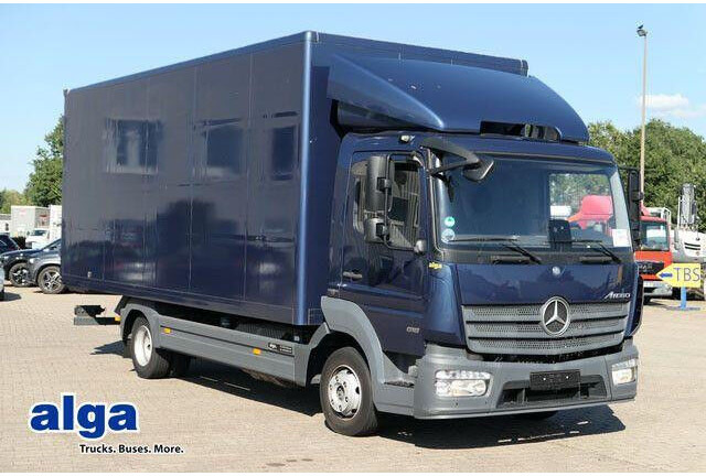 Mercedes-Benz 818 Atego 4x2, 6.200mm lang, Möbel, Klima - Камион фургон: снимка 1 Mercedes-Benz 818 Atego 4x2, 6.200mm lang, Möbel, Klima - Камион фургон: снимка 1