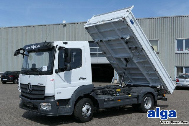 Mercedes-Benz 818 K Atego 4x2, Meiller, 19tkm, 2x AHK, Klima - Бус самосвал: снимка 1 Mercedes-Benz 818 K Atego 4x2, Meiller, 19tkm, 2x AHK, Klima - Бус самосвал: снимка 1