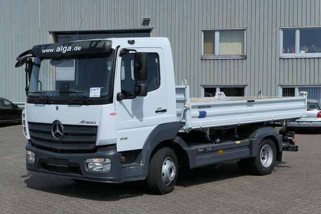 Mercedes-Benz 818 K Atego 4x2, Meiller, 19tkm, 2x AHK, Klima - Бус самосвал: снимка 4 Mercedes-Benz 818 K Atego 4x2, Meiller, 19tkm, 2x AHK, Klima - Бус самосвал: снимка 4